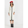Rochie cu nasturi de sidef