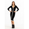 Rochie cu nasturi de sidef