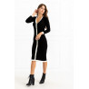Rochie cu nasturi de sidef
