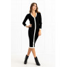 Rochie cu nasturi de sidef