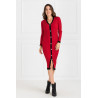Rochie cu nasturi de sidef