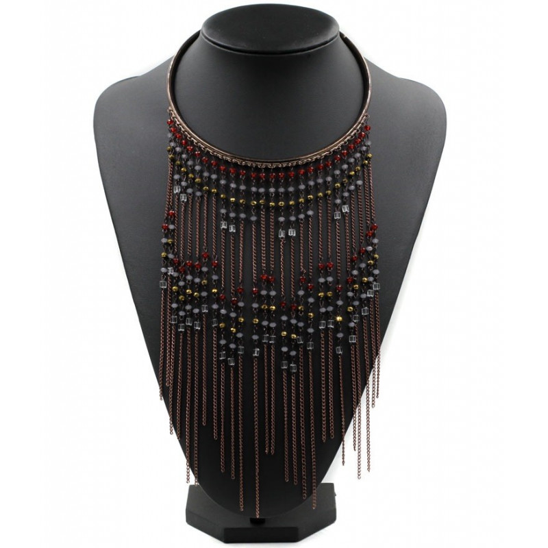 Colier trendy beads