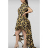 Rochie glam  black and white calitatea A
