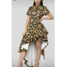 Rochie glam  black and white calitatea A
