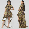 Rochie glam  black and white calitatea A