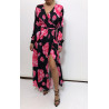 Rochie elegant flowers