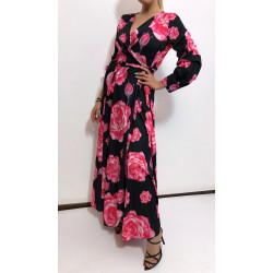 Rochie elegant flowers