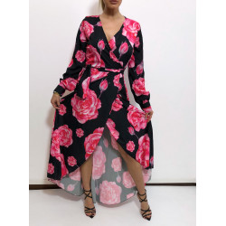 Rochie elegant flowers