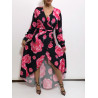 Rochie elegant flowers