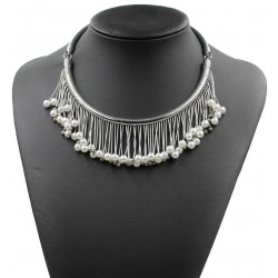 Colier metalic fringe