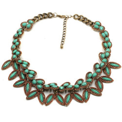 Colier elegant leafs