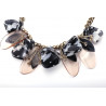 Colier transparent petals