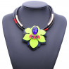 Colier neon flower