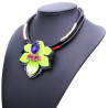 Colier neon flower